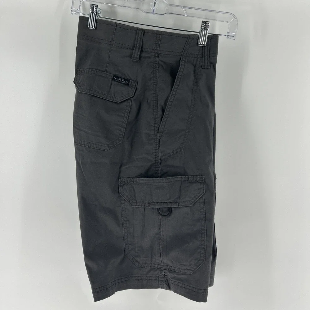 Lee Shorts Men's 29 Grey Extreme Motion Cargo Cotton Outdoor Sports Hiker NWT